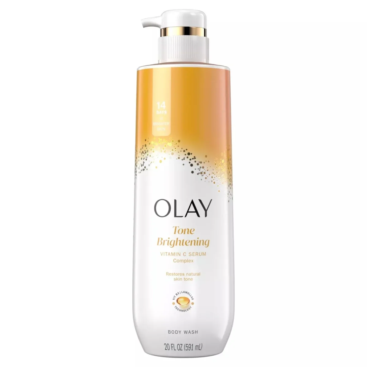 OLAY BRIGHTENING TONING BODY WASH - Image 1
