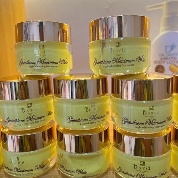 BISMID GLUTATHIONE MAXIMUM WHITENING NIGHT FACE CREAM