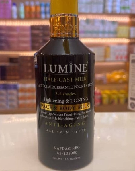 LUMINEE LIGHTENING LOTION ( BLACK)