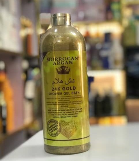 MORROCAN ARGAN 24K GOLD SHOWER GEL