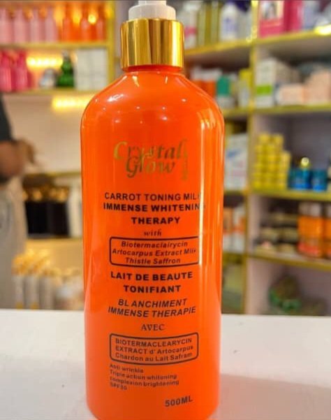 CRYSTAL GLOW LOTION (ORANGE)