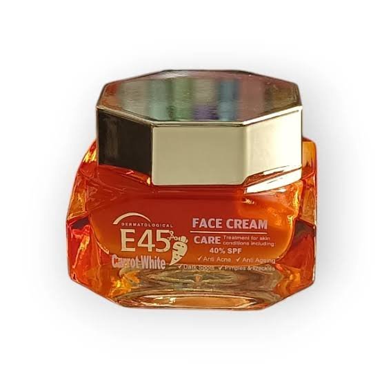 2025/07/1000455206.jpg E45 ANTI PIMPLES FACE CREAM (ORANGE) - Image 1